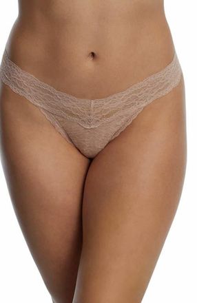 Skarlett Blue Goddess Lace Thong in Nylon at Nordstrom, Size X-Large