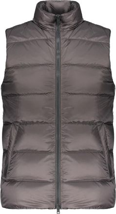 Herno Gewatteerd Vest met Zakken - Heren - Bodywarmers - Grijs - S - Jassen