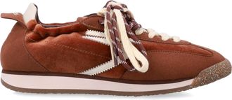 Puraai Panther Velvet Suede Sneakers