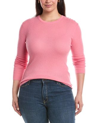 Michael Kors Plus Tissue Hutton Cashmere T-Shirt