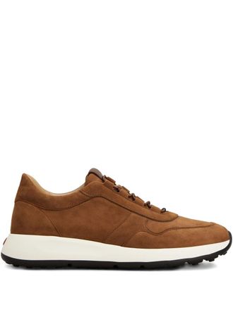 Tod's Tods Mens Red Dot Pashmy Suede Sneakers