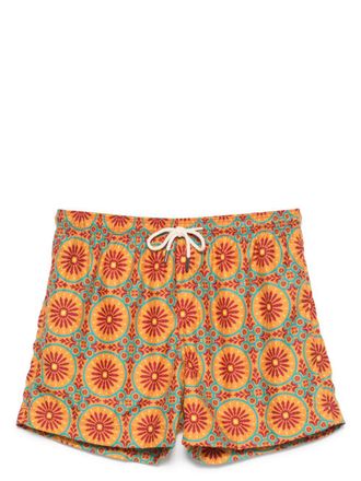 Peninsula Zwembroek met grafische print - Groen