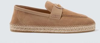 Valentino Garavani Palm Avenue VLogo suede espadrilles