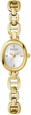 Guess Sweet & Petite Oval Bracelet Watch, 24mm x 21mm in White at Nordstrom