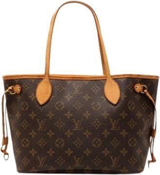 Louis Vuitton Pre-owned Tote Bags, female, Brown, Size: ONE SIZE Pre-owned Neverfull PM