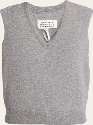 Maison Margiela V-Neck Wool Vest