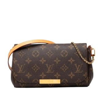 Louis Vuitton Pre-owned Cross Body Bags, female, Brown, Size: ONE SIZE Pre-owned Vintage Canvas Crossbody Bag