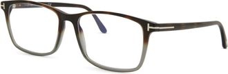 Tom Ford Blue Light Block Pilot Mens Eyeglasses FT5584-B 056 54