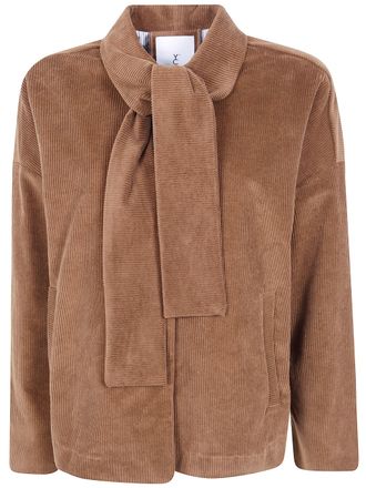 Whyci Shirt With Scarf Short