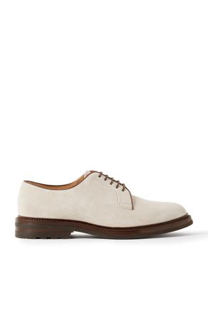 Brunello Cucinelli Suede Derby Shoes