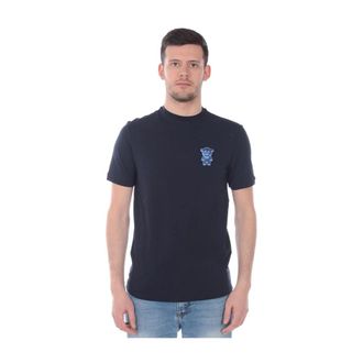 Emporio Armani T-Shirt Sweatshirt - Heren - T-shirts - Blauw - XS - Katoen - Tops