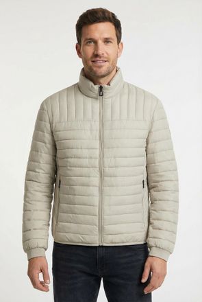 Lerros Steppjacke LERROS, Herren, Gr. XXL, pearl grau, Web, Obermaterial: 100% Polyester, unifarben, normal h&uuml;ftbedeckend, Rundhals, B&uuml;ndchen, Jacken Steppja
