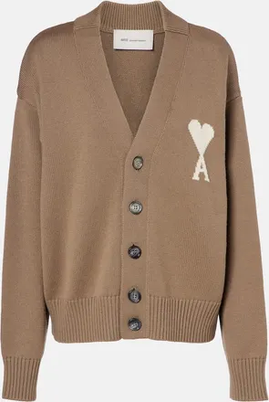 Ami Ami de Coeur wool and cotton cardigan