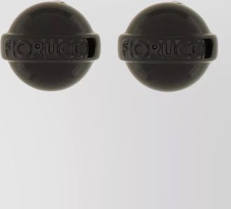 Fiorucci resin mini drop earrings
