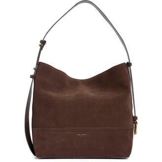 Rag & Bone Clinton Bucket Bag in Chocolate at Nordstrom Rack