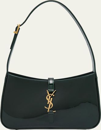Saint Laurent Le 5 A 7 Shoulder Bag in Patent Leather