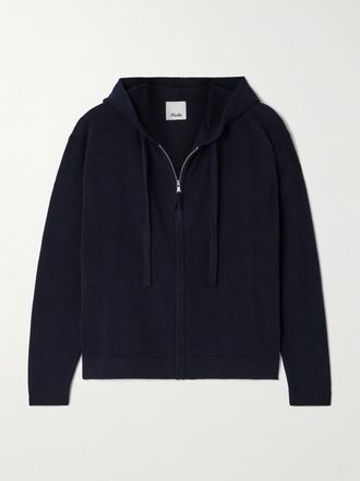 Allude Wool And Cashmere-blend Hoodie - Blue - x small,small,medium,large,x large
