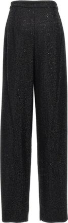Max Mara Womens Black Viscose Dress Pants