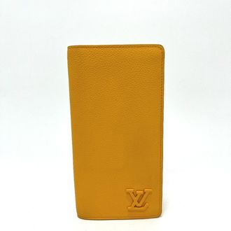 Louis Vuitton Orange Saffron Long Wallet (Bi-Fold) (Pre-Owned)