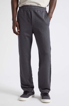 Moncler Side Stripe Sweatpants in Blackboard at Nordstrom, Size Xx-Large