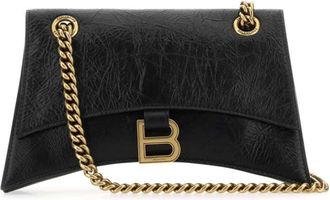 Balenciaga Crush shoulder bag - women - Calf Leather - OS - Black