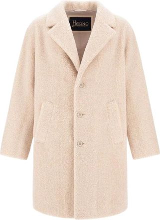 Herno Abrigos de un solo pecho - Coats - Hombre - Beige - XL