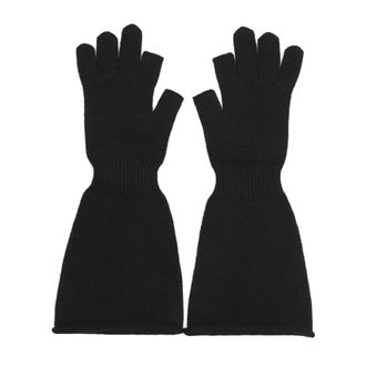 Rick Owens Heren, Accessoires, Zwart, Maat: ONE Size Wol