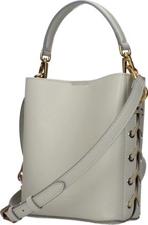 Stella McCartney Womens Eco Leather With Removable Charm Shoulder Bag Gray