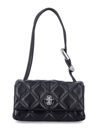 Marc Jacobs Quilted Mini Dual Leather Shoulder Bag