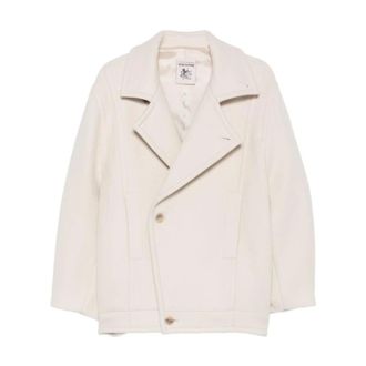 Semicouture Blazer in misto lana - - Jackets - Donna - Beige - XS