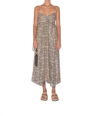 Magali Pascal Katrina Dress In Midnight Rainforest