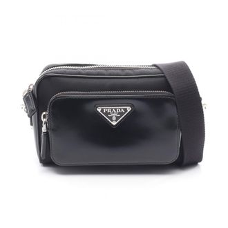 Prada Black Nylon Leather Fanny Pack (Pre-Owned)