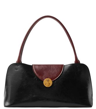 Versace Black Vivian Large Shoulder Bag