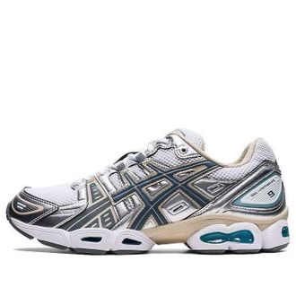 Asics Gel-Nimbus 9 White Steel Grey 1201A424-102