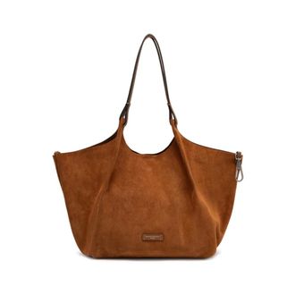 Gianni Chiarini Dames, Tassen, Bruin, Maat: ONE Size Leer