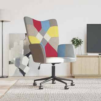 Les Tendances Les Tendances - Silla De Relax De Tela Patchwork Vidaxl