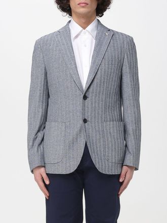 Manuel Ritz Blazer a monopetto gessato Manuel Ritz