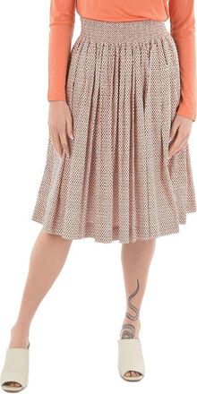 Woolrich Patterned Flared Skirt