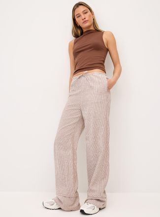 Twik Womens Striped wide-leg pant