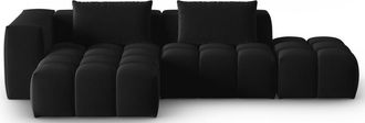 CXL by Christian Lacroix 4-Sitzer Designer Ecksofa Lorella mit Eckteil links - Samtbezug