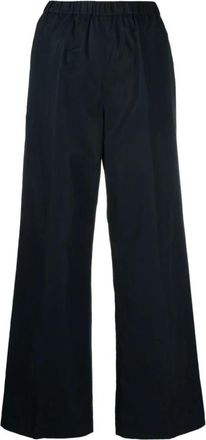 Aspesi Navy Broek voor Mannen - Dames - Wijde Broeken - Blauw - S - Broeken