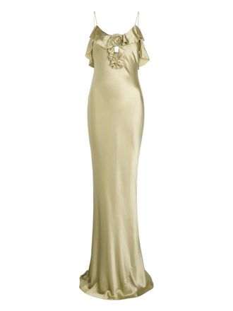 De La Vali Esperanza avondjurk - Beige