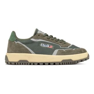 Autry Wildpace Sneakers - Heren - Sneakers - Groen - 41 EU - Katoen - Schoenen
