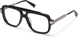 Balmain Glasses, unisex, Black, Size: 57 MM Eyeglasses