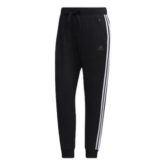adidas (WMNS) adidas Sportswear Fit Drawstring Training Pants Asia Sizing Black GJ9032