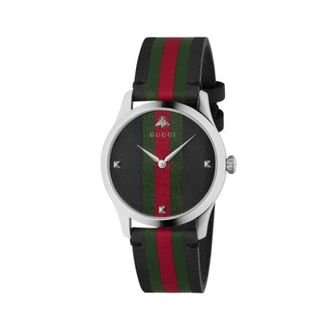 Gucci G-Timeless Contemporary Horloge - unisex - Horloges - Veelkleurig - ONE Size - Leer - Accessoires