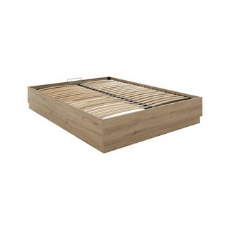 Camif Cama con canap&eacute; 140 x 190 cm acabado roble