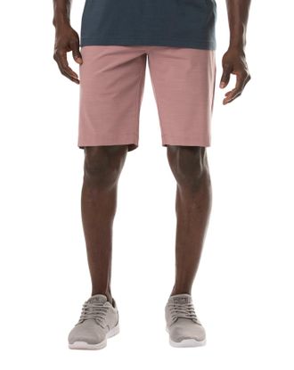 Travis Mathew Mens On A Boat Short In Heather Ruby Wine
