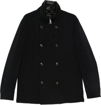 Montecore Stijlvolle buitenkleding voor herfst - Heren - Mantel - Blauw - 5XL - Jassen