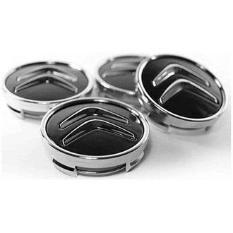 OEM Enjoliveurs Et Jantes 4 Pi&egrave;ces Couvercles De Moyeu Pour Citro&euml;n 60mm C1 C2 C3 C4 C5 Couvercle De Moyeu Abs Couvercle De Roue Centrale Abs Accessoires 